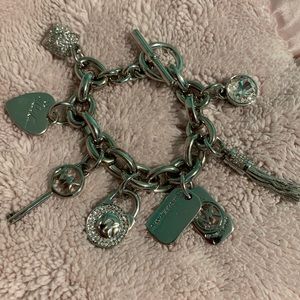(SOLD) Michael Kors Charm Bracelet